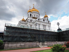 УК «ВОЗРОЖДЕНИЕ Торговый дом» реставрирует Храм Христа Спасителя в Москве