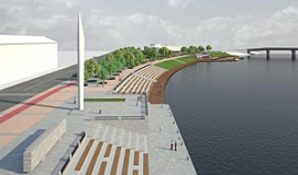Реконструкция набережной реки Суры в городе Пенза